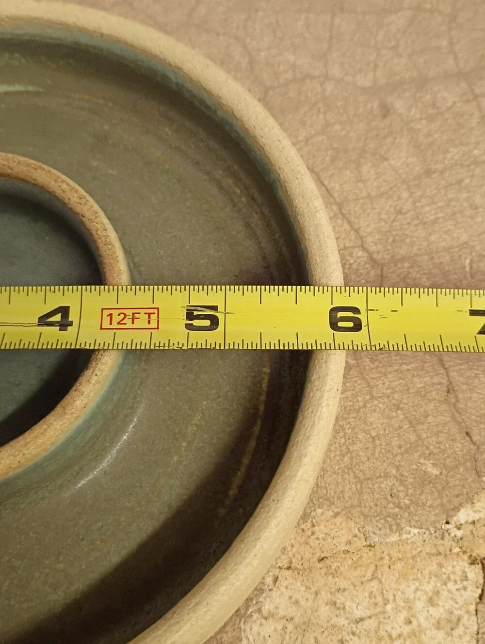 Handmade Ceramic Chip 'n' Dip Bowl